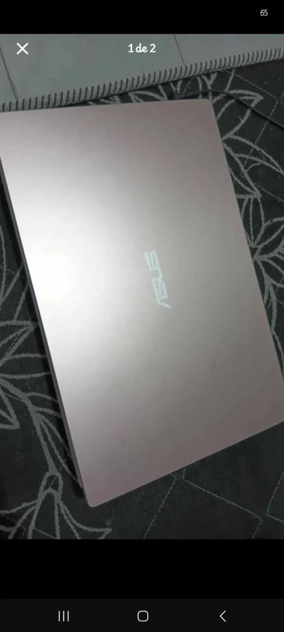 notebook vivoBook Asus semi novo