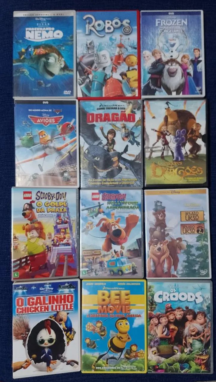 DVDs Infantis - (Coleção de 24 ítens) - Foto 2