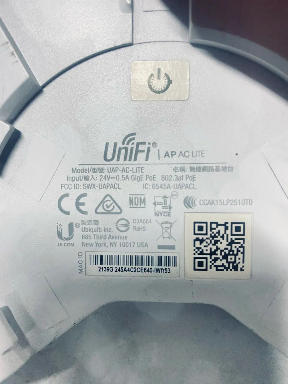 uap ac lite ubiquiti