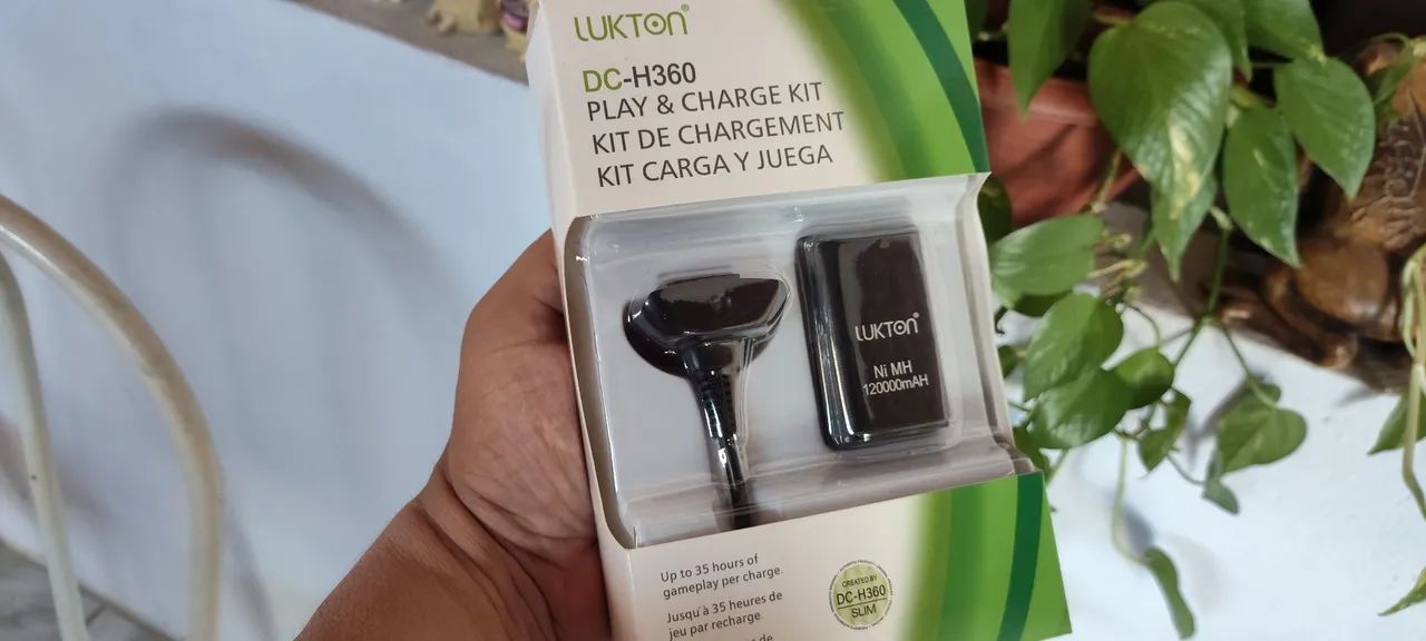 BATERIA E CABO PARA XBOX 36O  - Foto 3