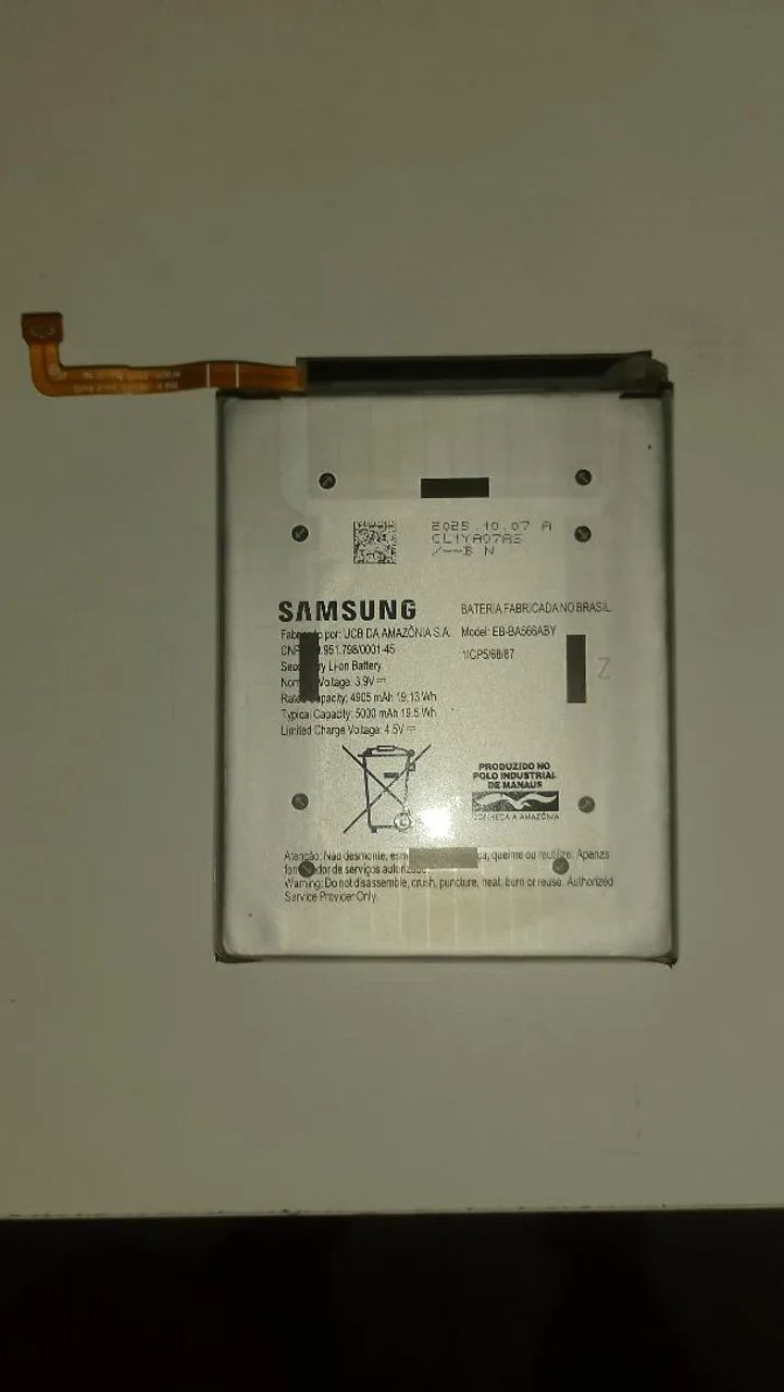 Bateria Samsung EB-BG781ABY 3,86V 4370mAh Original Galaxy S20 FE