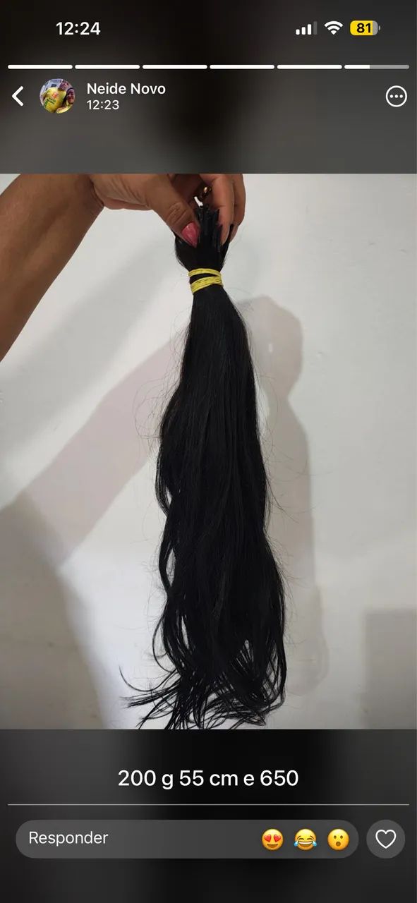 Mega hair humano 