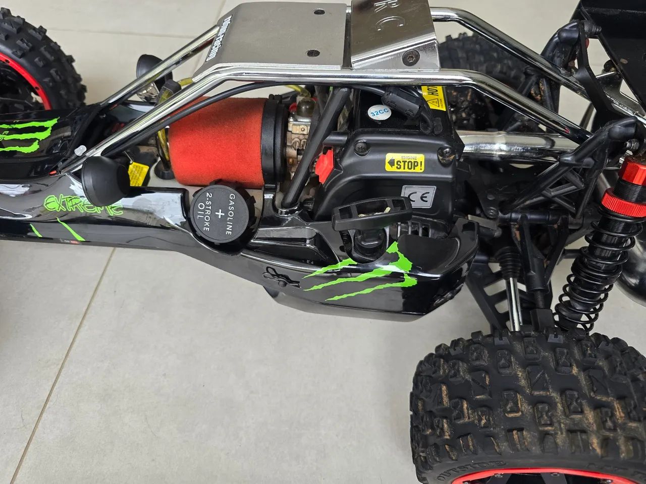  CARRO BAJA 5B 2  MOTOR TEMPOS  32CC - Foto 2