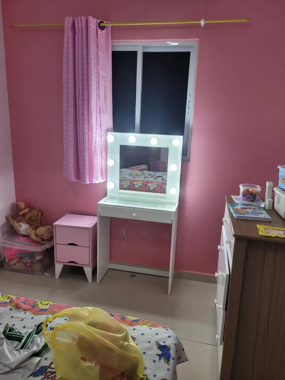 Penteadeira camarim 70cm pé  - Foto 5