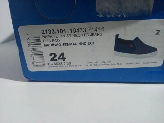 kit 3 pares de sapatos novos infantil - Foto 2
