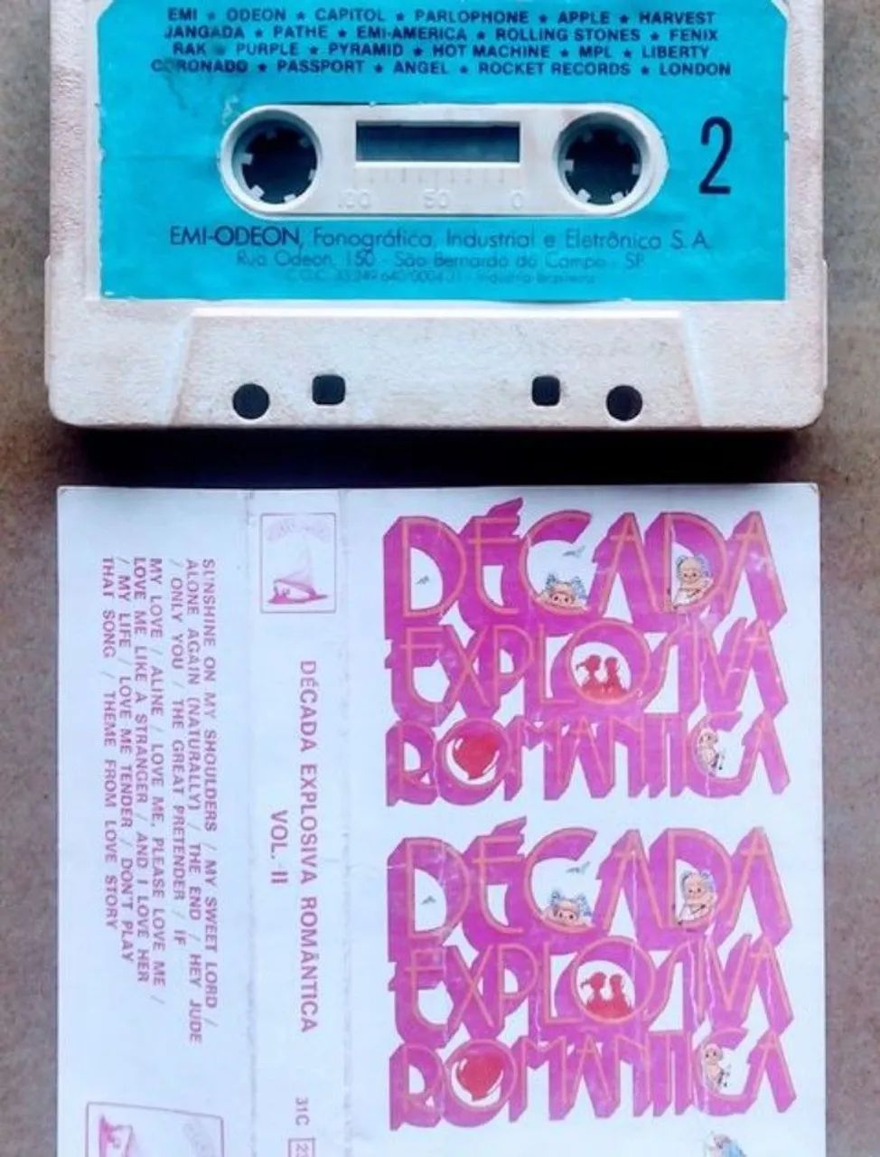 Fita K7 Década Explosiva Romântica de 1979 - Foto 2