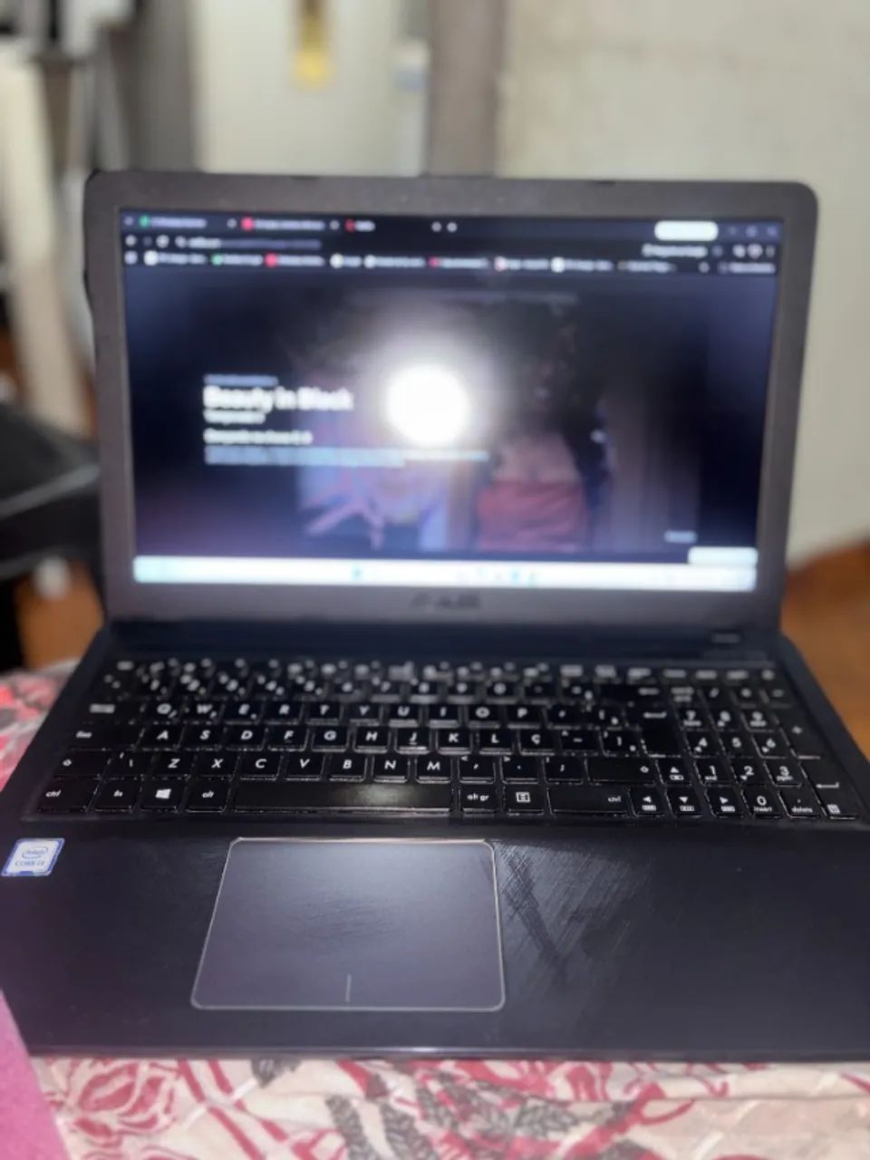 Notebook asus 8gb Ram, 256GB de memoria