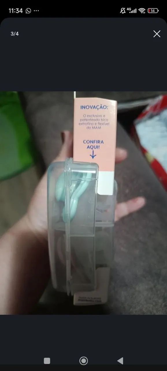 Chupeta Mam - Supreme - a melhor - NOVA - Foto 3