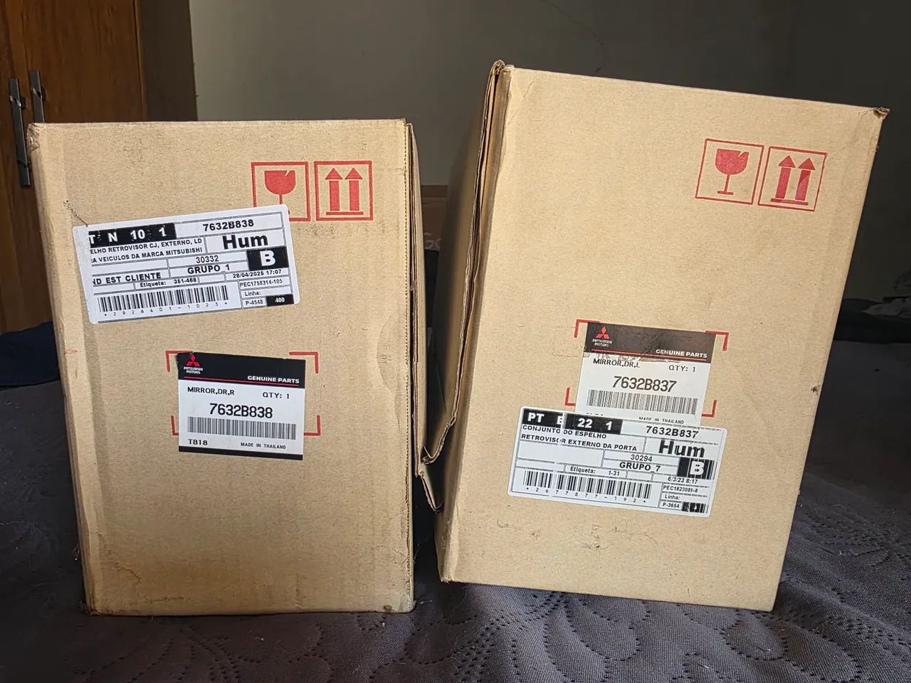 Par Retrovisores originais L200 triton 2017a 2021 - Foto 5