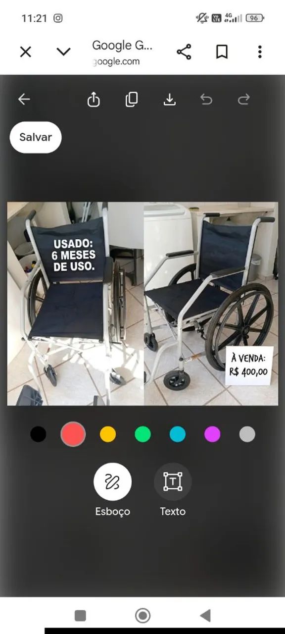 Cadeira de rodas 