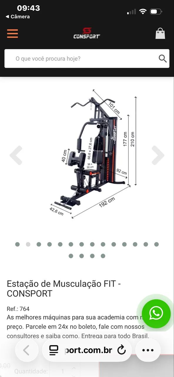 Equipamento completo de musculação  - Foto 2