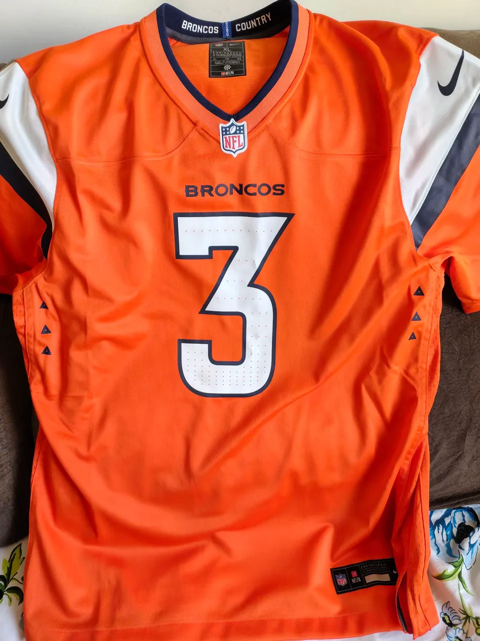 Camisa NFL Nike Russell Wilson - Denver Broncos - Roupas - Itararé