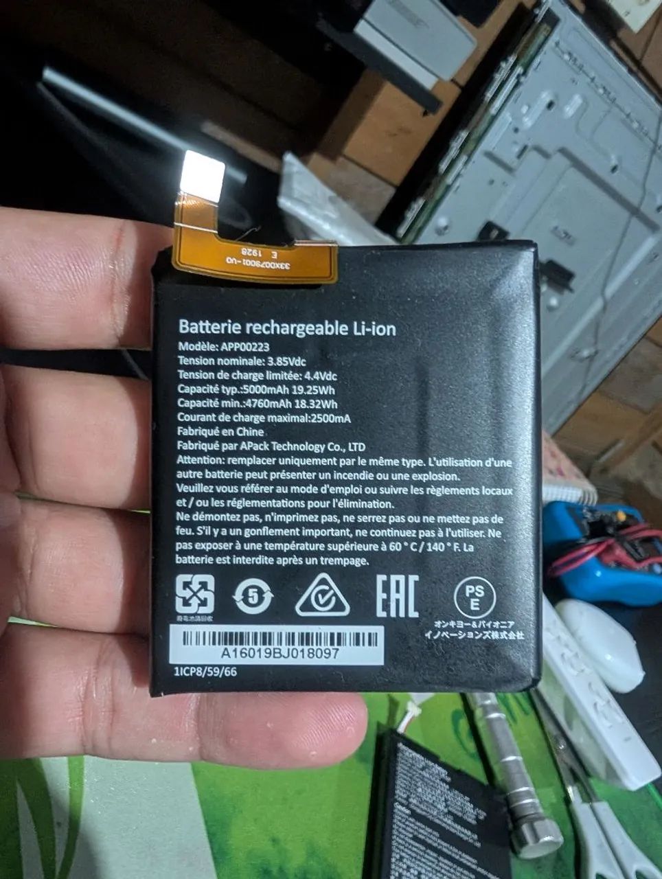 Bateria cat s41 original 