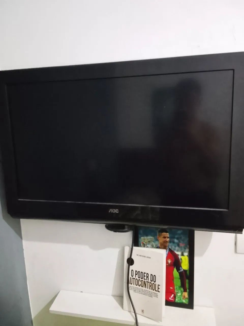 TV AOC 32 Polegadas com Defeito - Liga, mas Não Dá Imagem