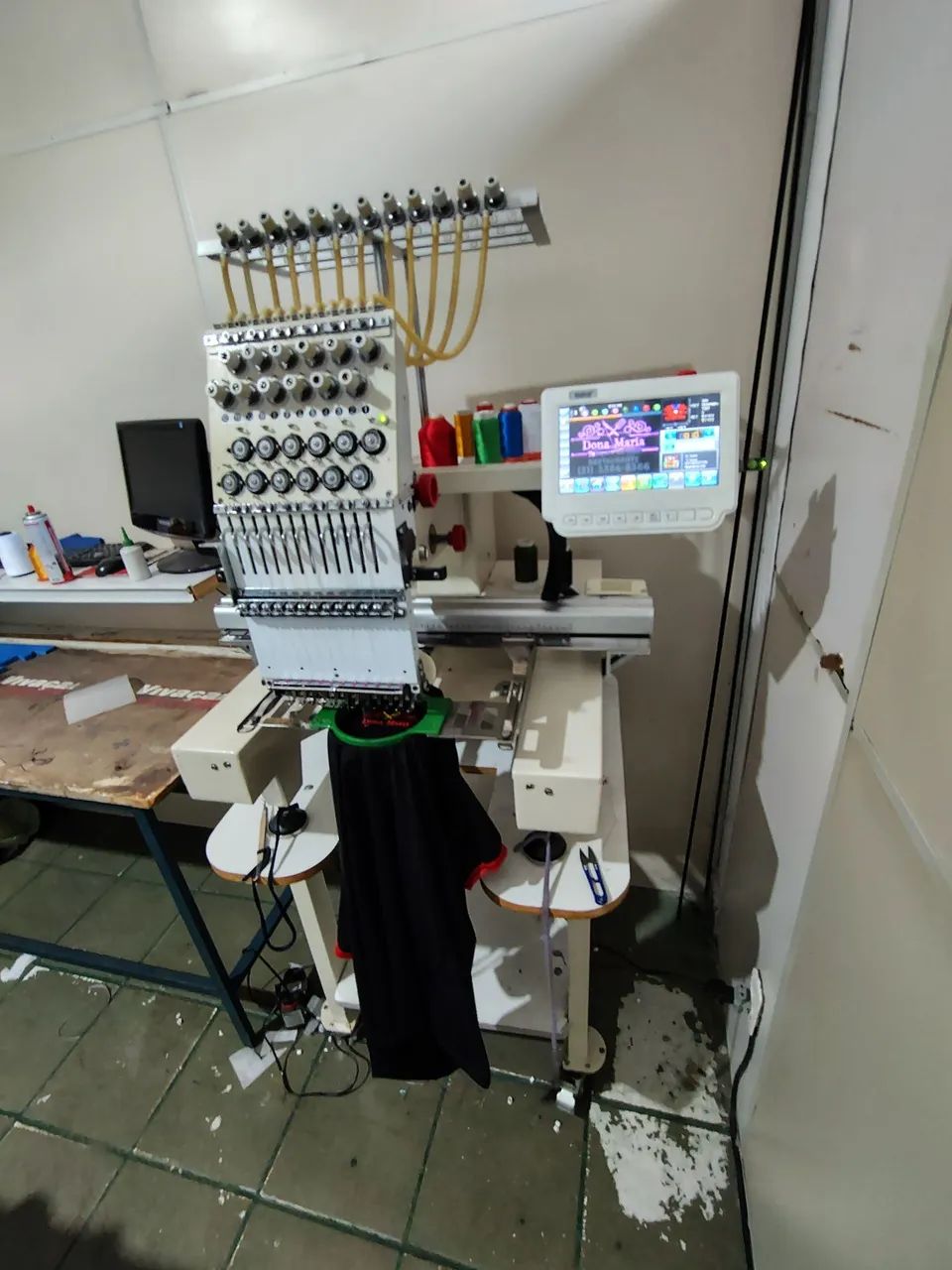 Máquina de bordado tajima/feiya CTF-1201 - Foto 5