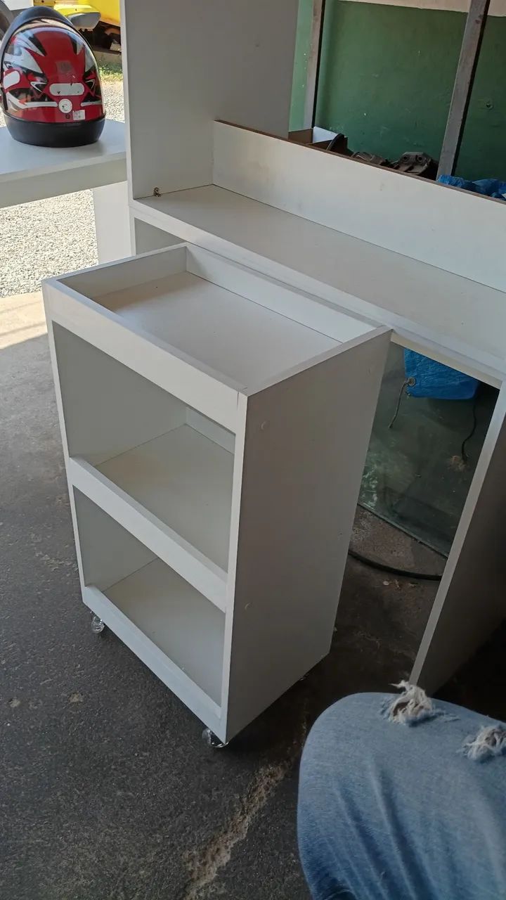 Carrinho Auxiliar de MDF Grande 160$  - Foto 3
