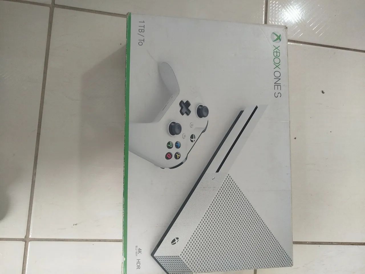 Xbox One S 1TB Branco + 2 Controles + Bateria Recarregável + Jogo + Caixa - Foto 6