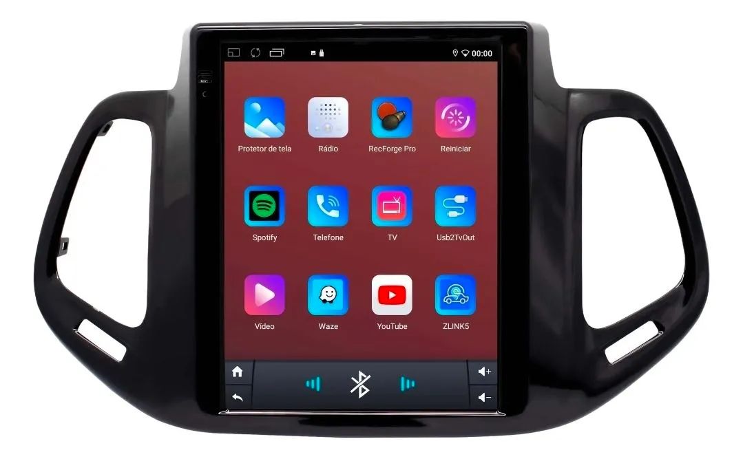 Multimidia Adak com moldura Compass