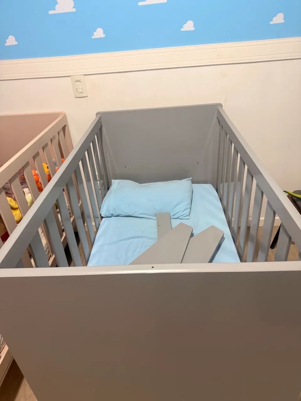 Berço que vira cama 100%MDF - Foto 3