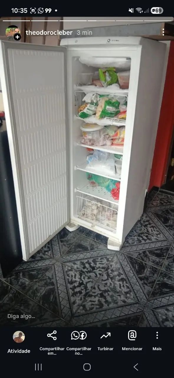 Freezer vertical eletrolux - Foto 2
