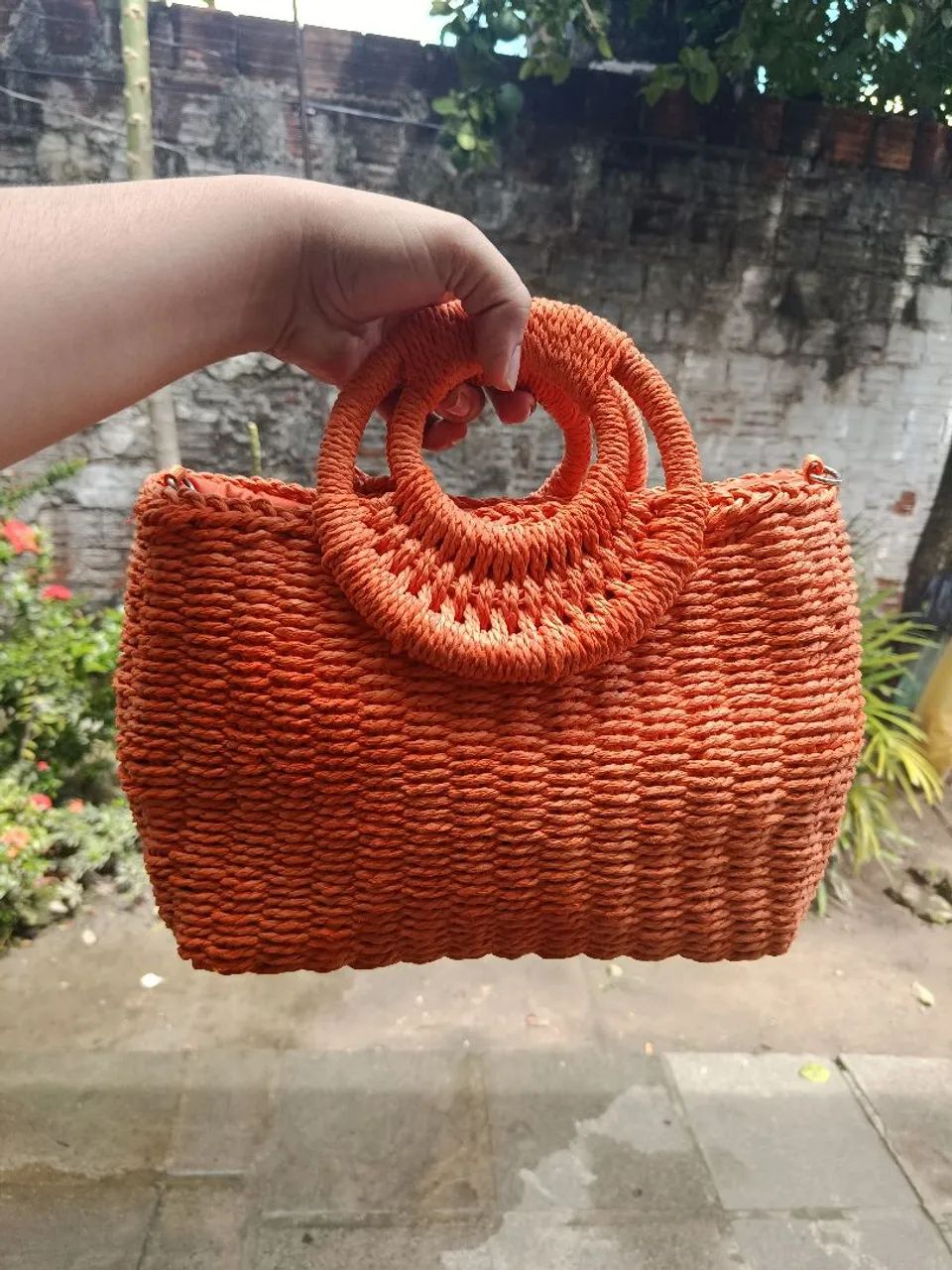 Bolsa de palha, perfeito para praia ?