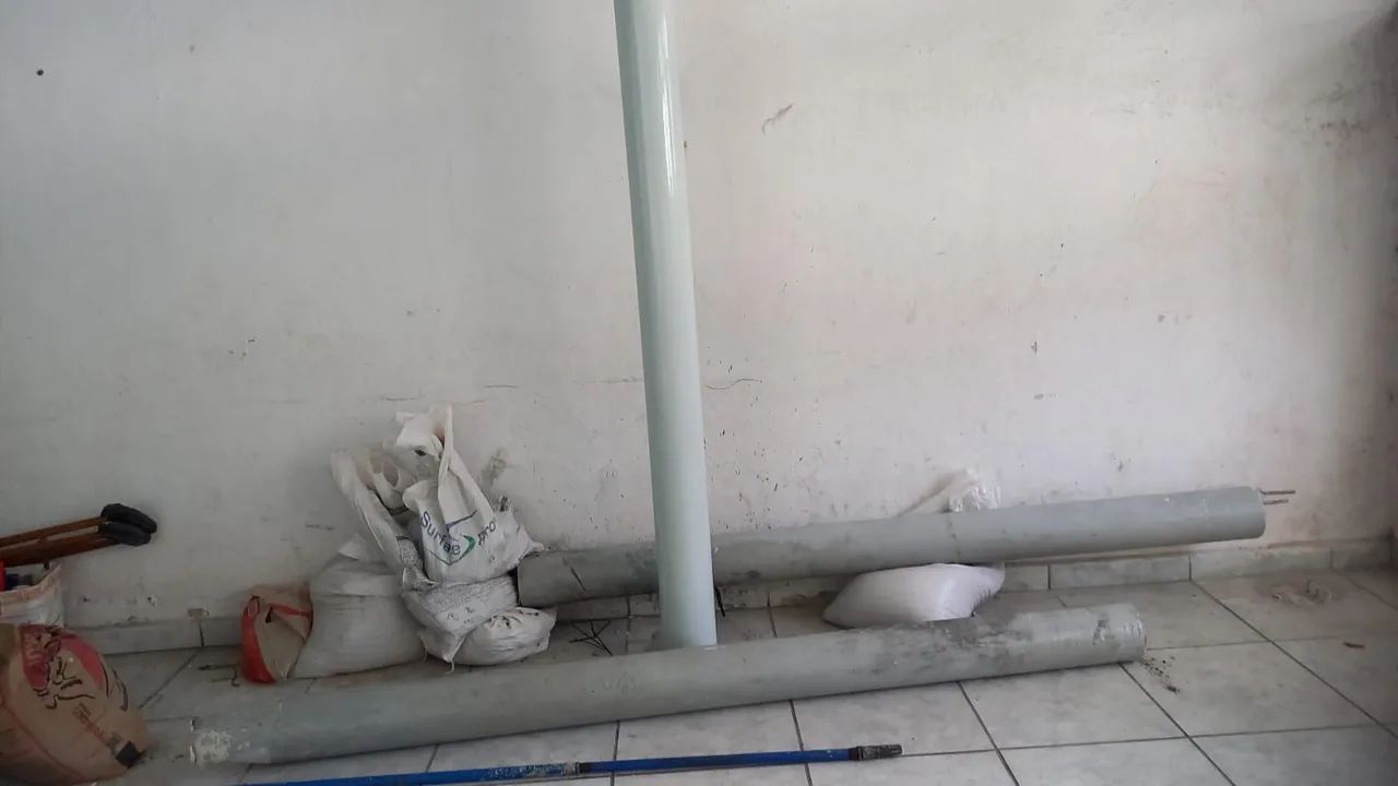 2 colunas de concreto