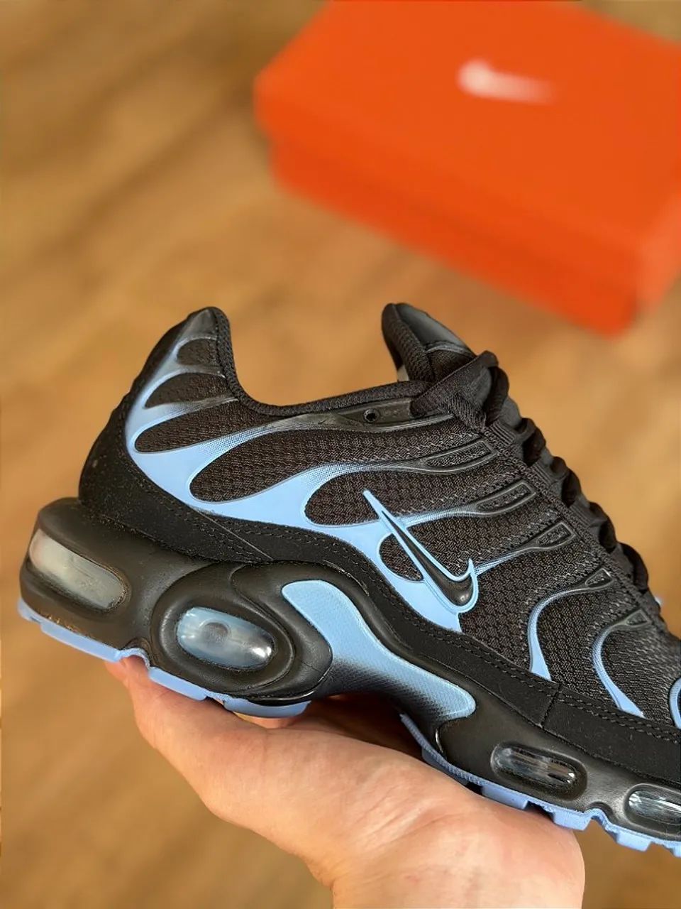 Nike Air Max Plus Black University Blue  - Foto 3