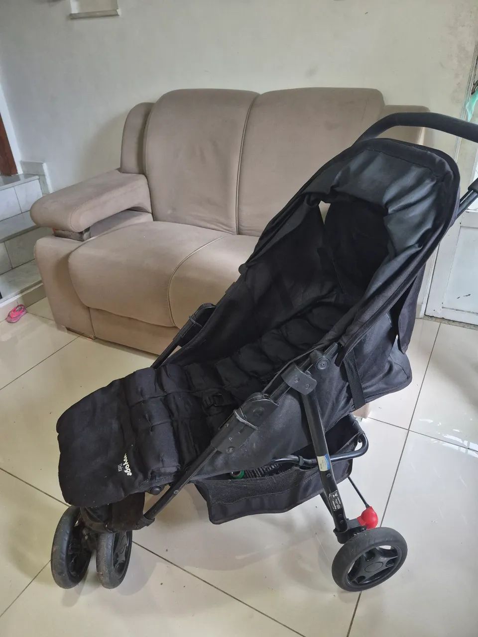 Carrinho de bebê Voyage Delta c/3 rodas - Foto 3