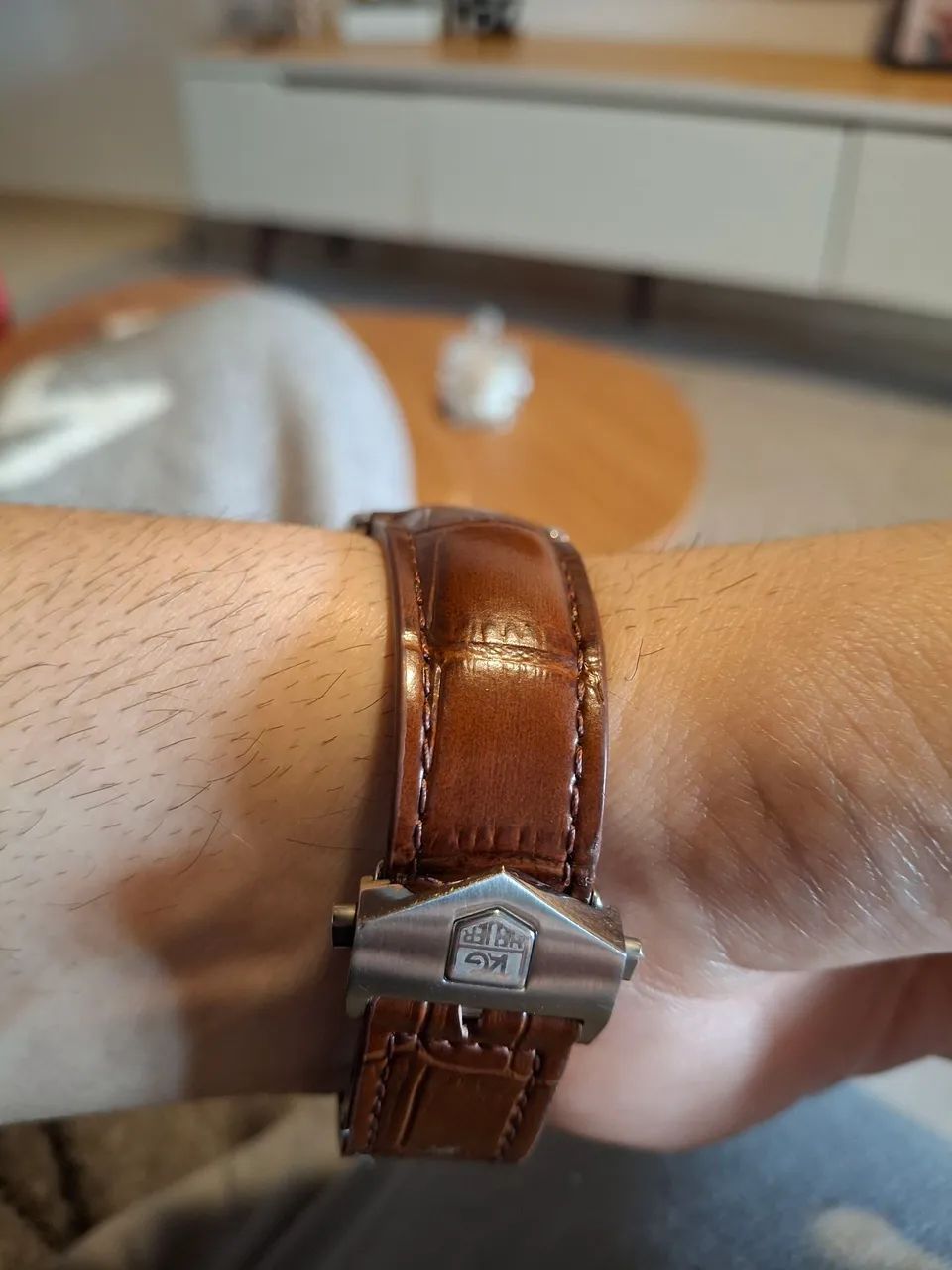 Relogio Tag heuer carrera prata automático uma joia. - Foto 2