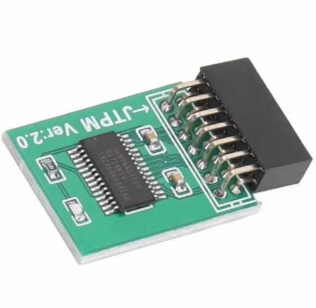 Módulo TPM 2.0 MSI com Criptografia Forte, Interface LPC de 14 Pinos, Placa de Módulo TPM  - Foto 3