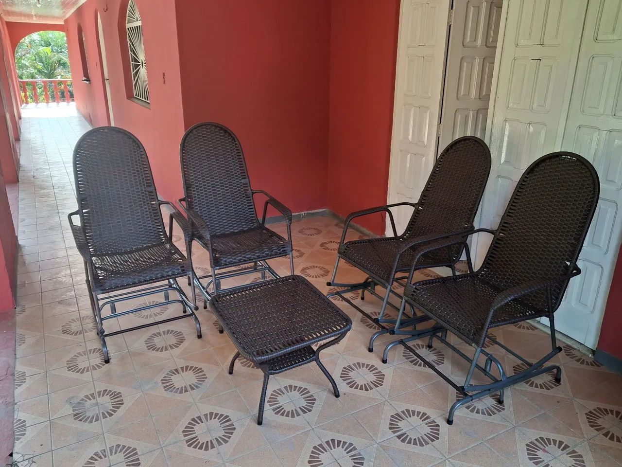 Cadeira de balanço com molas  - Foto 2