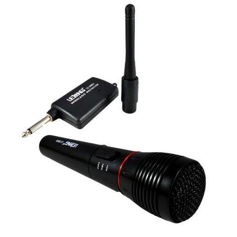 Microfone Sem Fio LE-996W Lelong Completo Profissional Uso Geral
