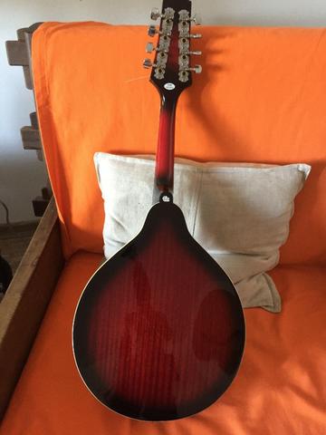 Bandolim Mandolin Stagg M50e Redburst M50 Elétrico - Vendo ou troco - Foto 4