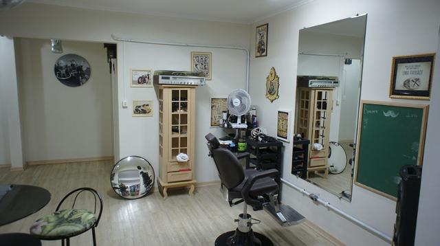 Barbearia. Espaço pronto para barbearia
