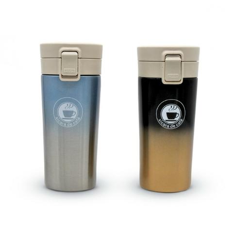 Copo Térmico em aço inox Café com infusor de chá - NOVO! - Foto 2