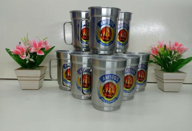 Caneca de chopp de aluminio personalizada com qualquer tema - Foto 4