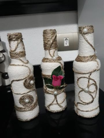 Garrafas decoradas - Foto 5