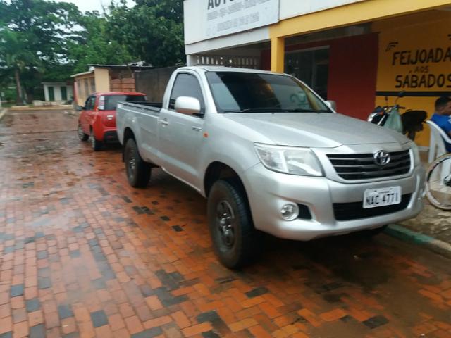 Vendo hilux cabine simples - Foto 4