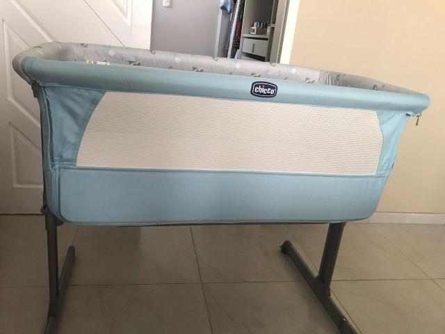 Berço Next2me Chicco abaixei para vender - Foto 5