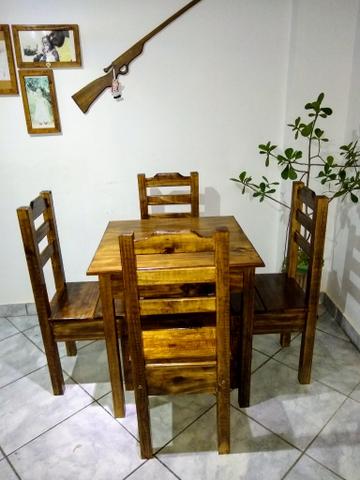 Mesa com 4 cadeiras conjunto Cintia plus direto da fábrica - Foto 2