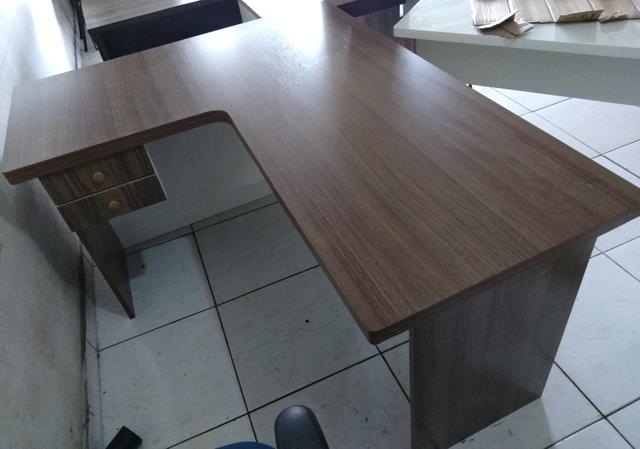 700 mesa L em mdf, frete grátis