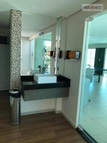 Apartamento com 2 dormitórios para alugar, 99 m² por R$ 3.100,00/mês - Canto do Forte - Pr - Foto 11