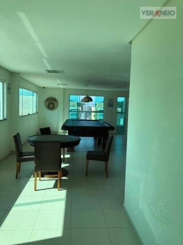 Apartamento com 2 dormitórios para alugar, 99 m² por R$ 3.100,00/mês - Canto do Forte - Pr - Foto 9