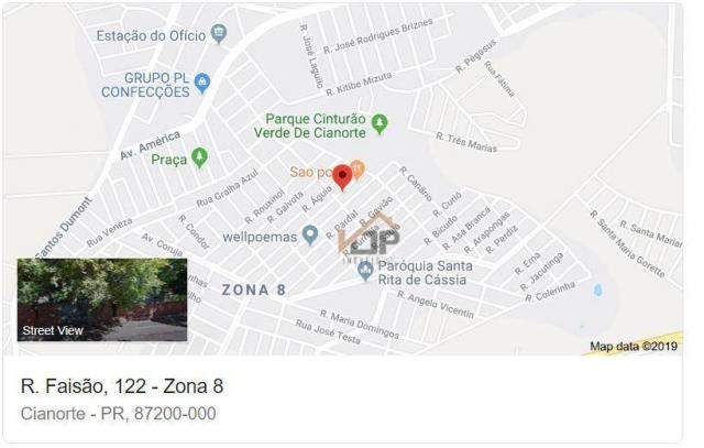Casa à venda, 126 m² por R$ 130.626,01 - Zona 8 - Cianorte/PR - Foto 6