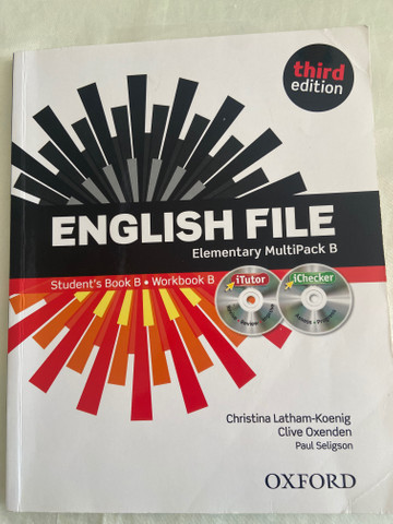 Livro de English File Elementary Multipack B- Britanic