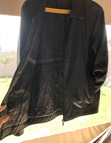 jaqueta de couro kareakey fashion wear