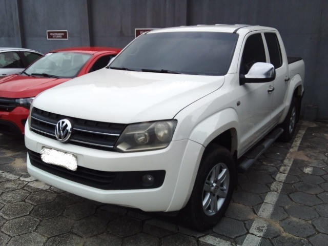 VW AMAROK CD TRENDLINE 4X4 2012 BRANCA RARIDADE