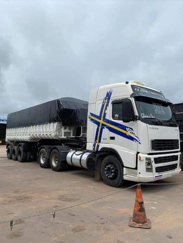 VOLVO FH12 420 COM CAÇAMBA