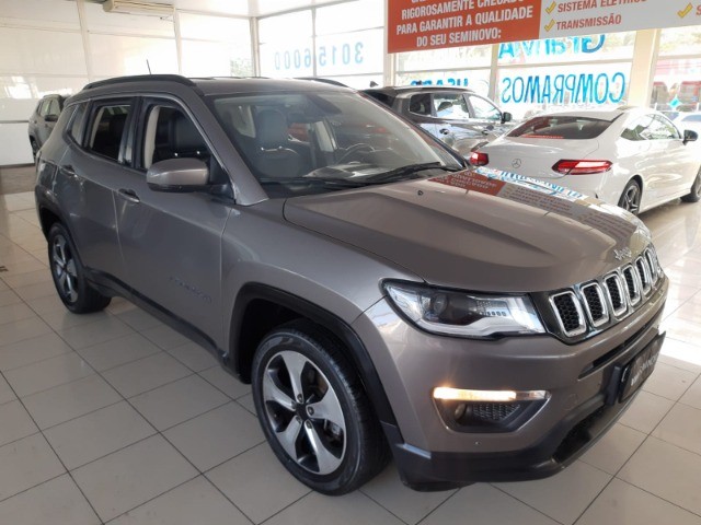 JEEP COMPASS LONGITUDE 2.0 FLEX 2018 NOVÍSSIMO, REVISADO E C/ GARANTIA
