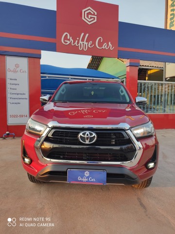 HILUX SRV 2.7 FLEX 4X4 2021   FAROL E LANTERNAS DA SRX  